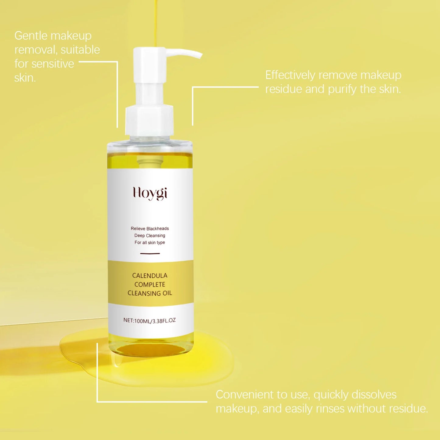 Aceite limpiador de caléndula Hoygi