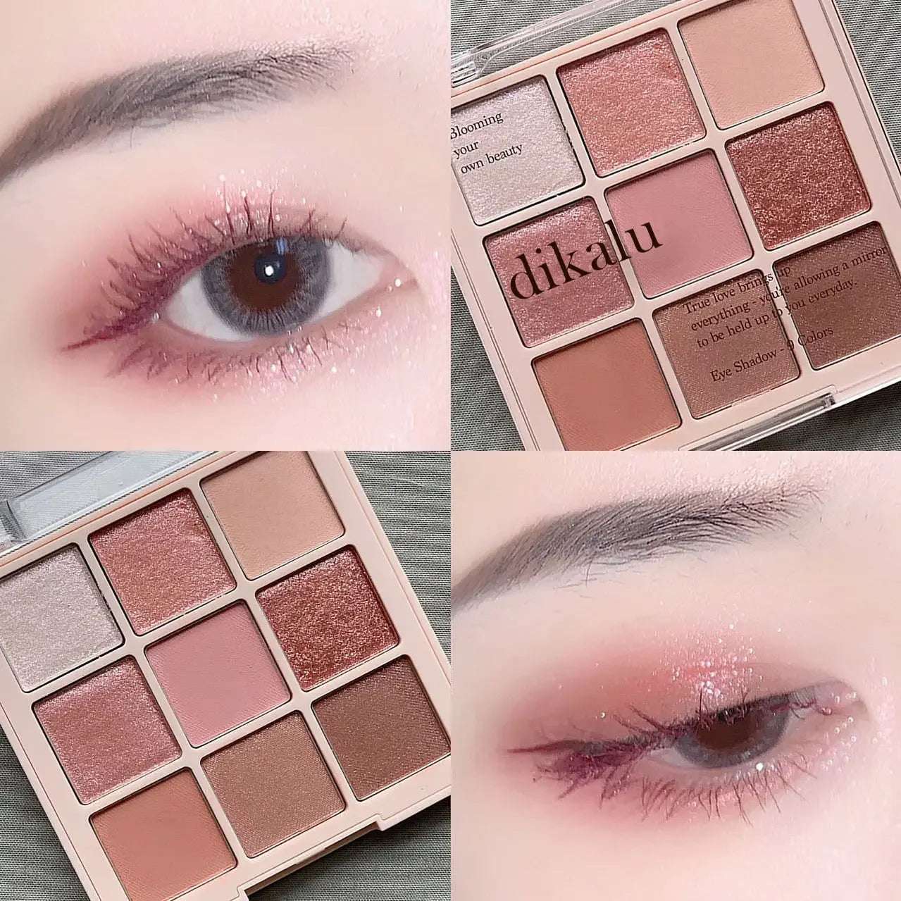 Paleta de sombras de ojos de DIKALU.