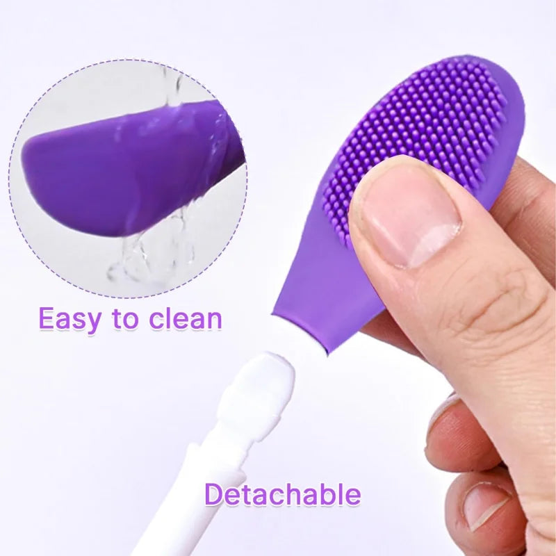 Cepillo para masajes y limpiezas faciales.