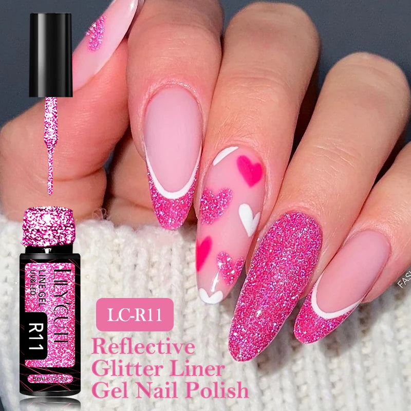 LILYCUTE esmalte brillante delineador UV