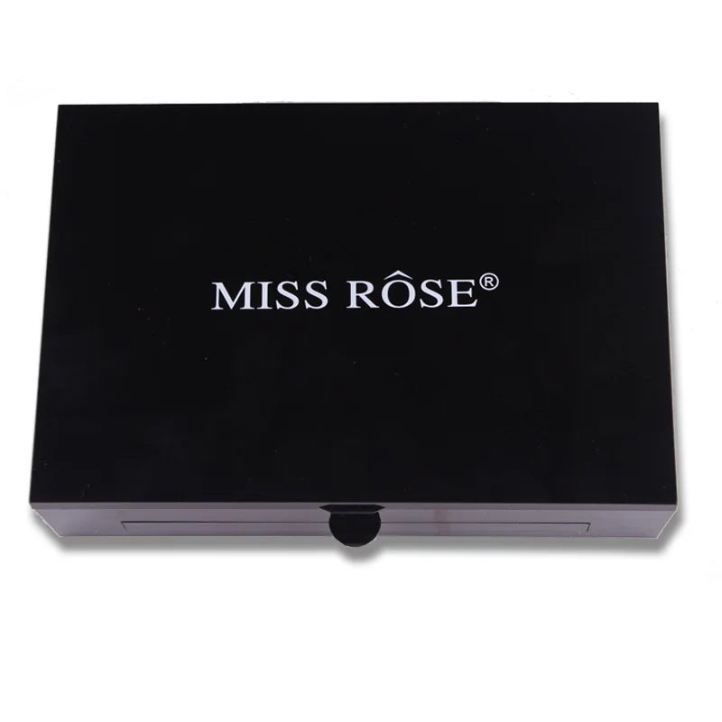 Set de maquillaje miss rose en caja de piano