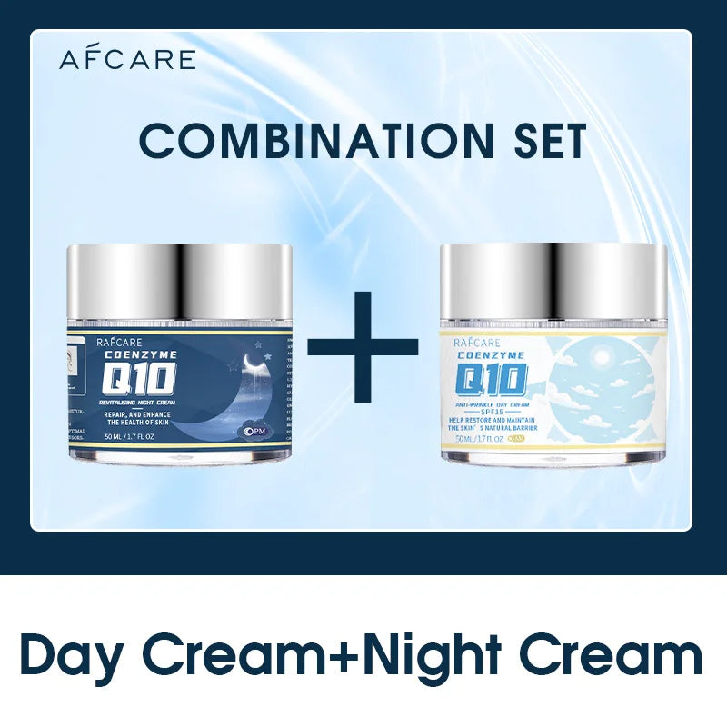 Set de cremas de cuidado facial antiarrugas RAFCARE