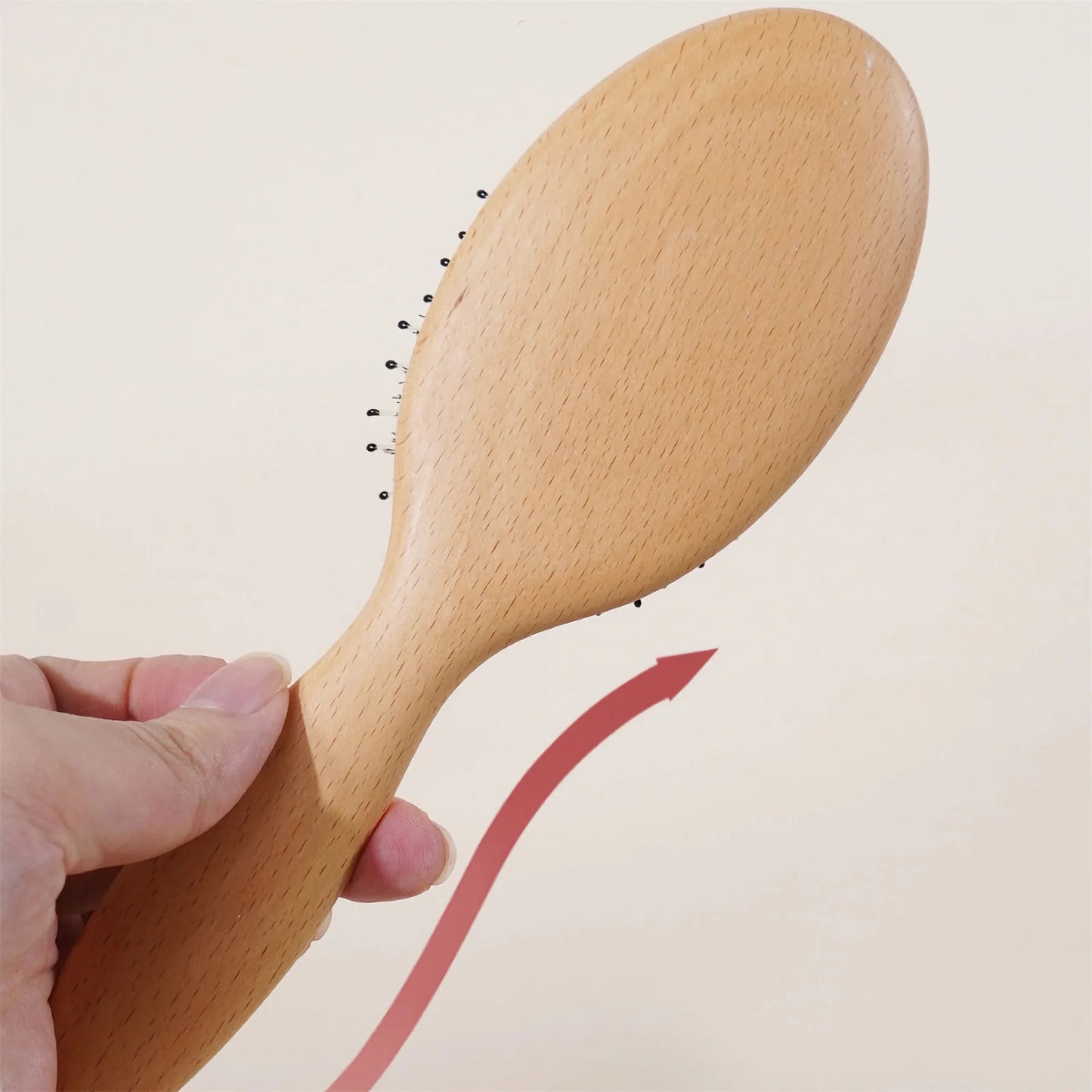 Cepillo de cerdas mixtas de madera de haya
