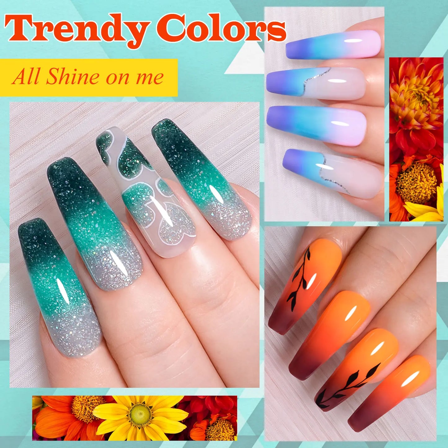 Set de esmaltes en gel MSRUIOO.