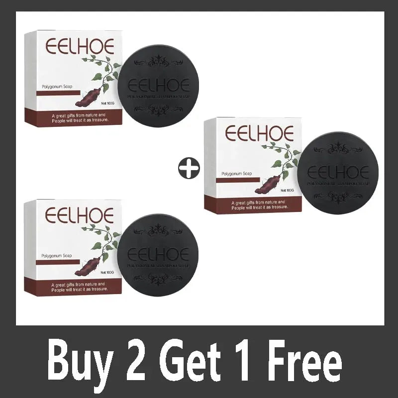 EELHOEJabón o champú de jengibre y cúrcuma para el cabello