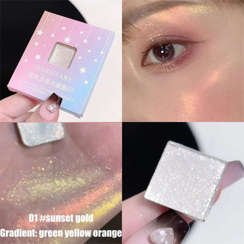 Paleta de Sombra de Ojos Diamante Camaleónica FARSHARE.