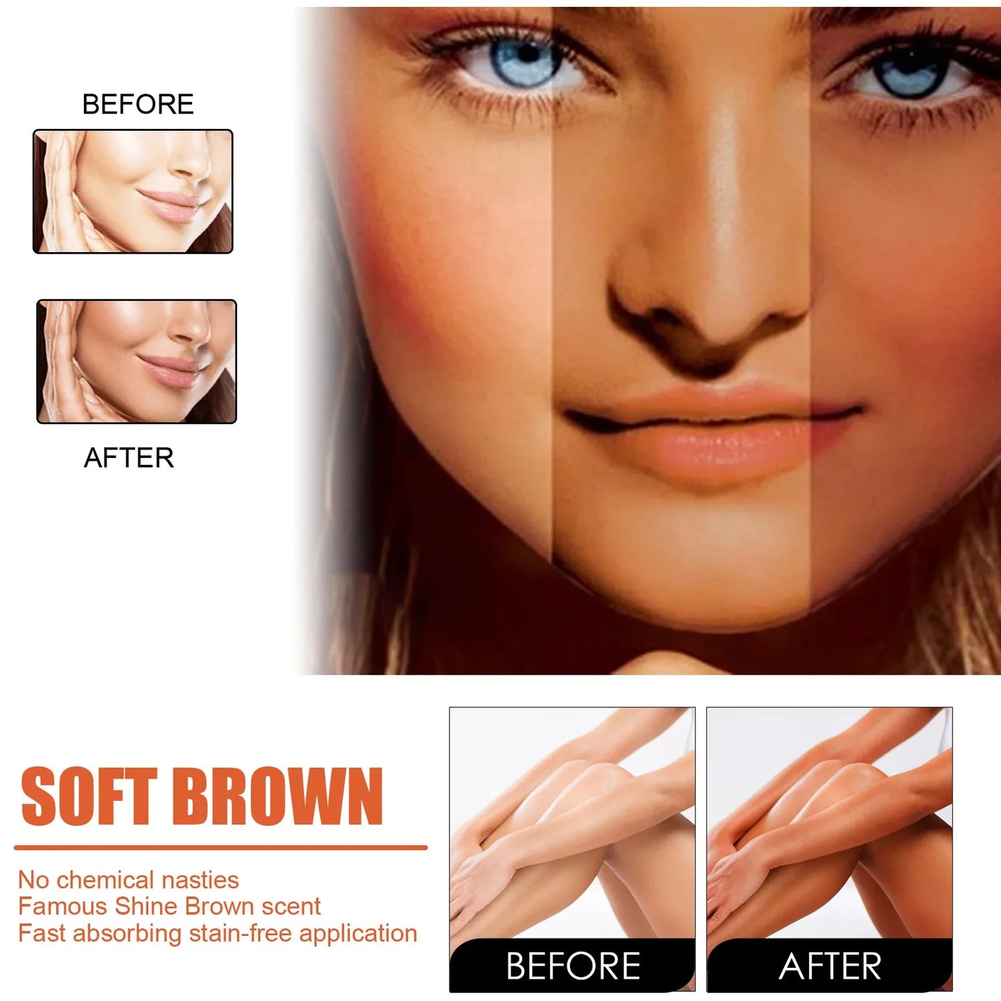 OUHOE Crema Autobronceadora.
