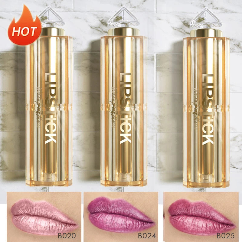 Set de 3 Barras labiales matte glitter