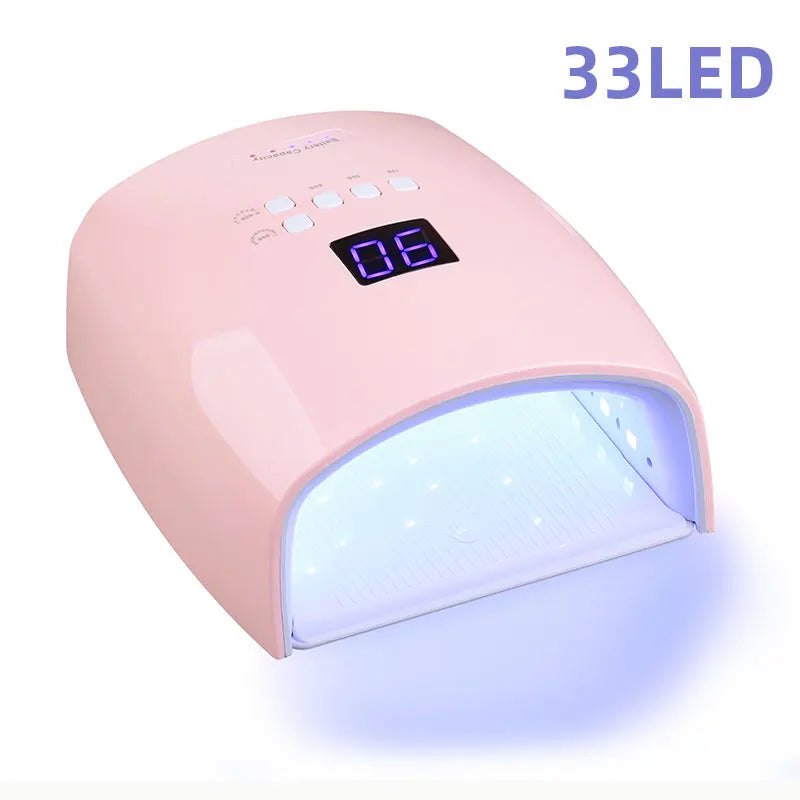 Lámpara led recargable de 66w para curar esmalte de uñas