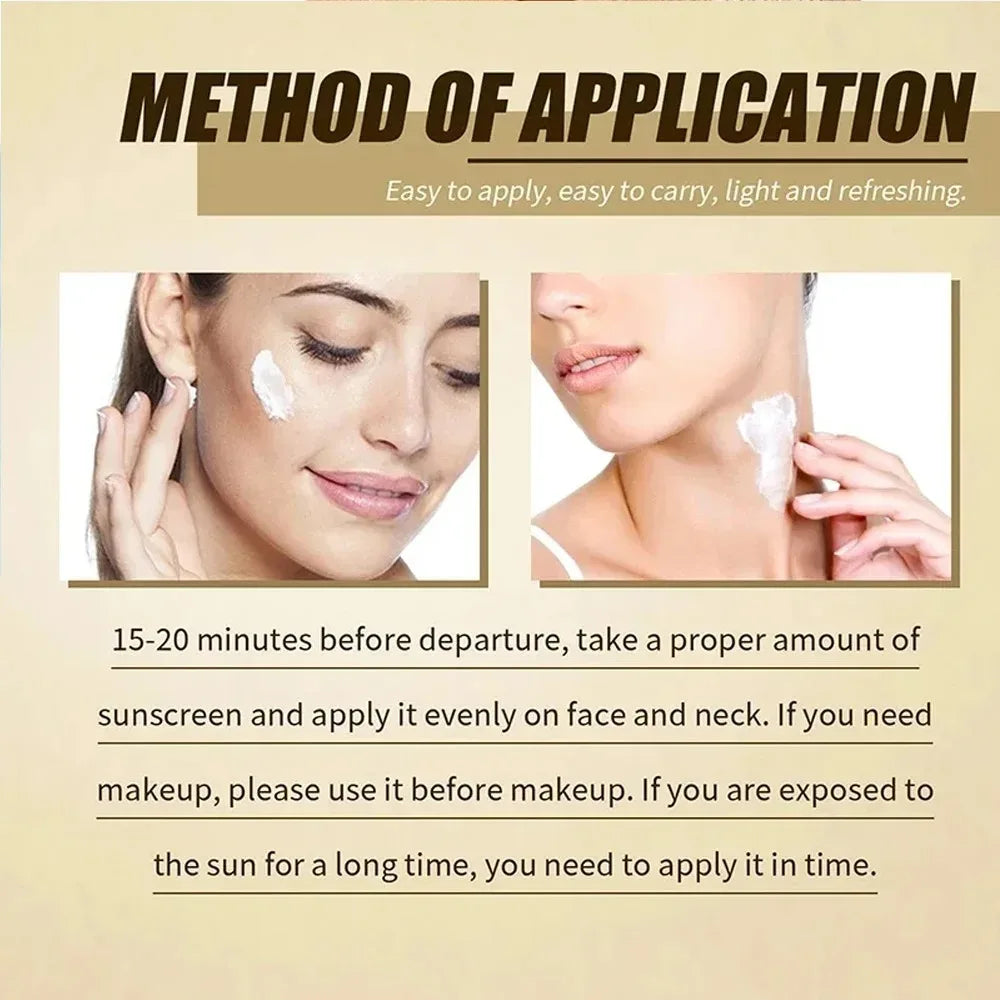 Korean rice sunscreen SPF50+