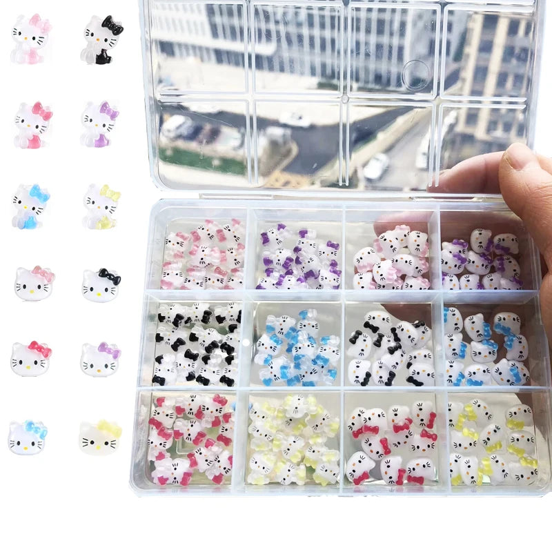 Decoraciones acrílicas sanrio