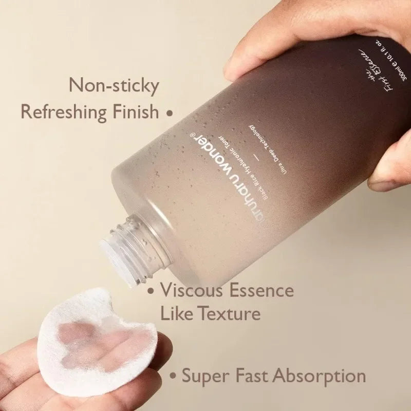 Aceite facial y tónico hidratantes