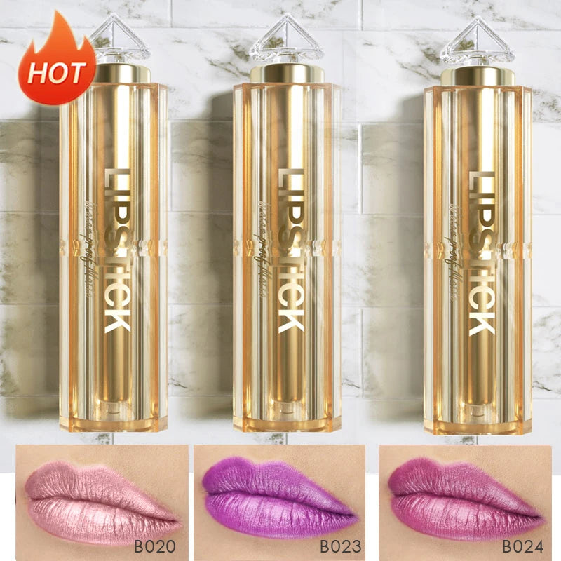 Set de 3 Barras labiales matte glitter