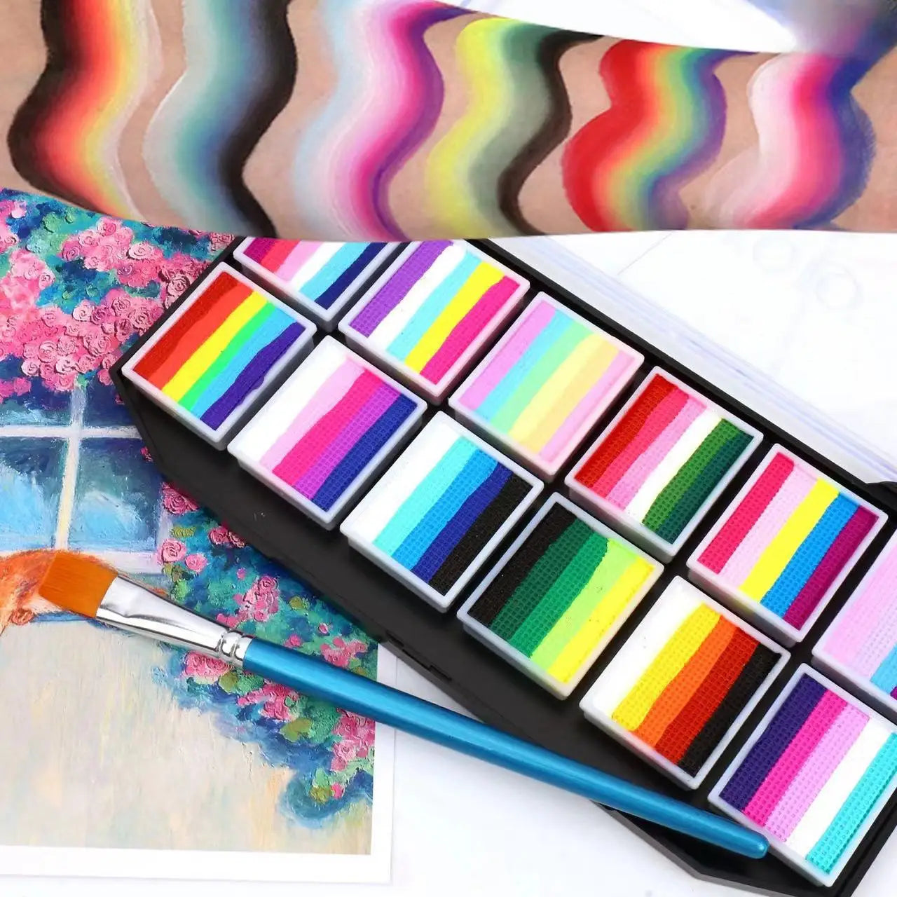 Pinturas de agua corporales
