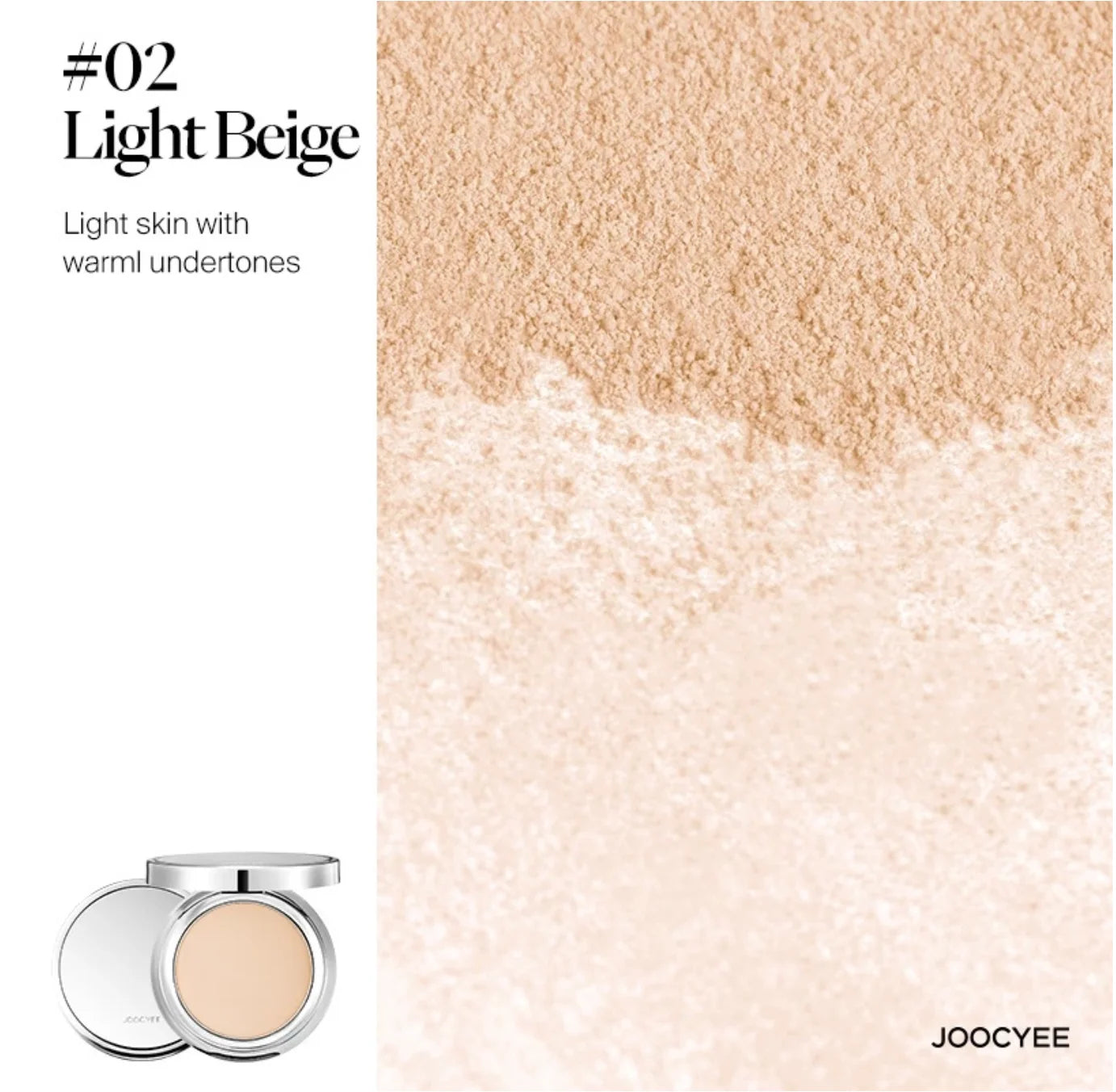 JOOCYEE Matte Compact Powder
