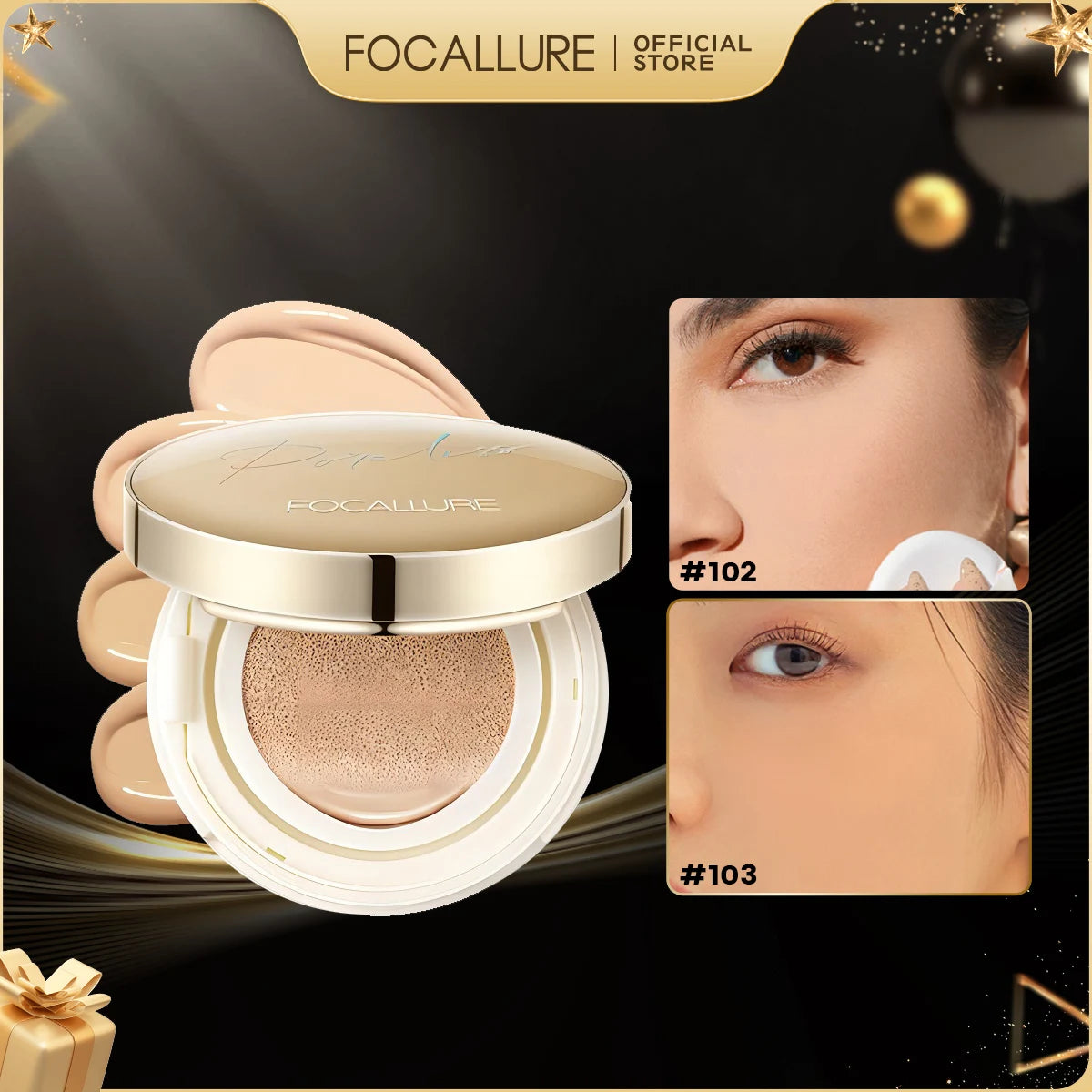 FOCALLURE Air Cushion BB & CC Cream.