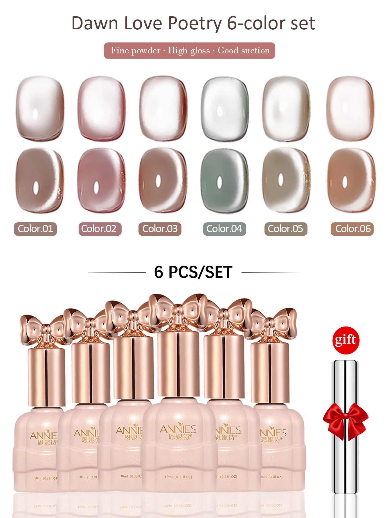 Conjunto de esmalte en gel magnético Nail Art