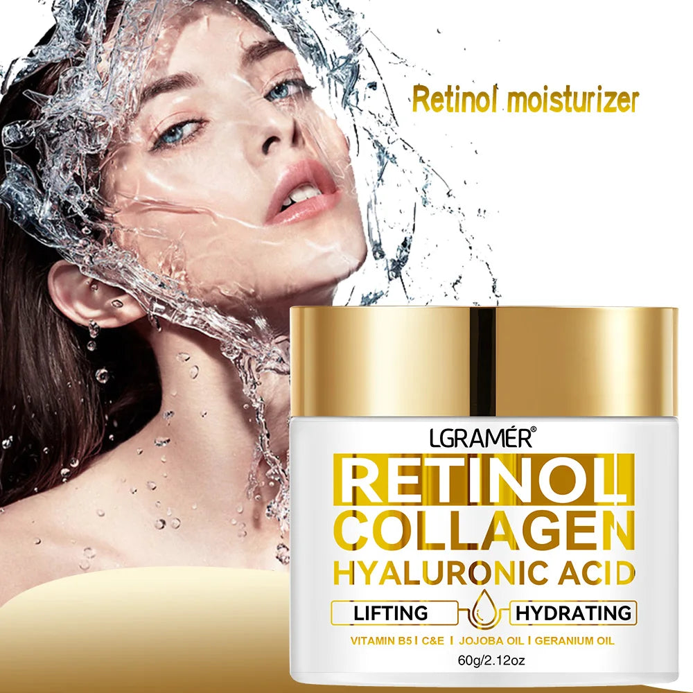 Crema Facial Antienvejecimiento con Retinol LGRAMER