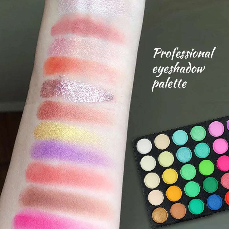 Paleta de Sombras de 120 Colores.