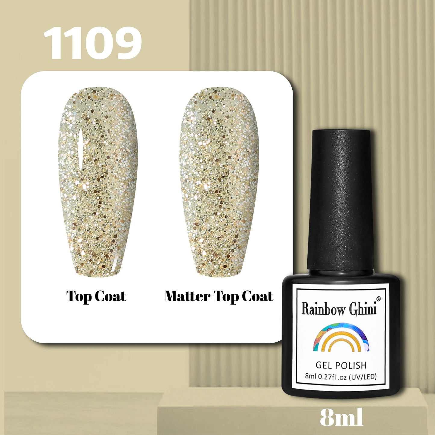 RAINBOW GHINI esmalte en gel de secado UV