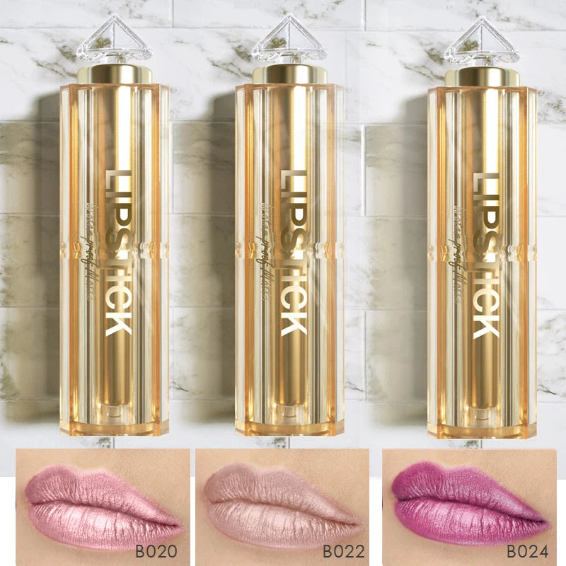 Set de 3 Barras labiales matte glitter