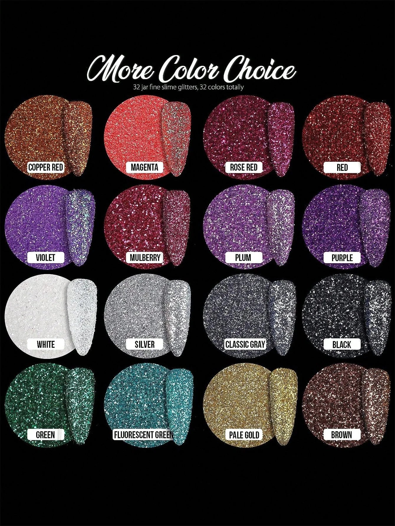 Set de glitter para uñas