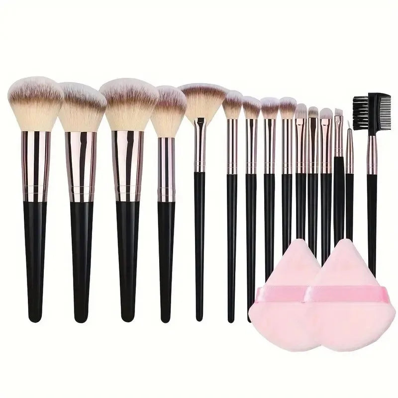 Set de Brochas para maquillaje Profesional 3-20PCS.