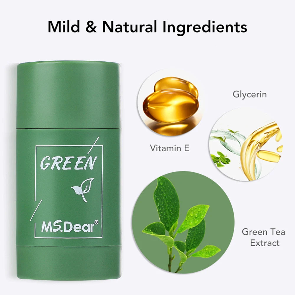 Mascarilla sólida de té verde Ms.Dear