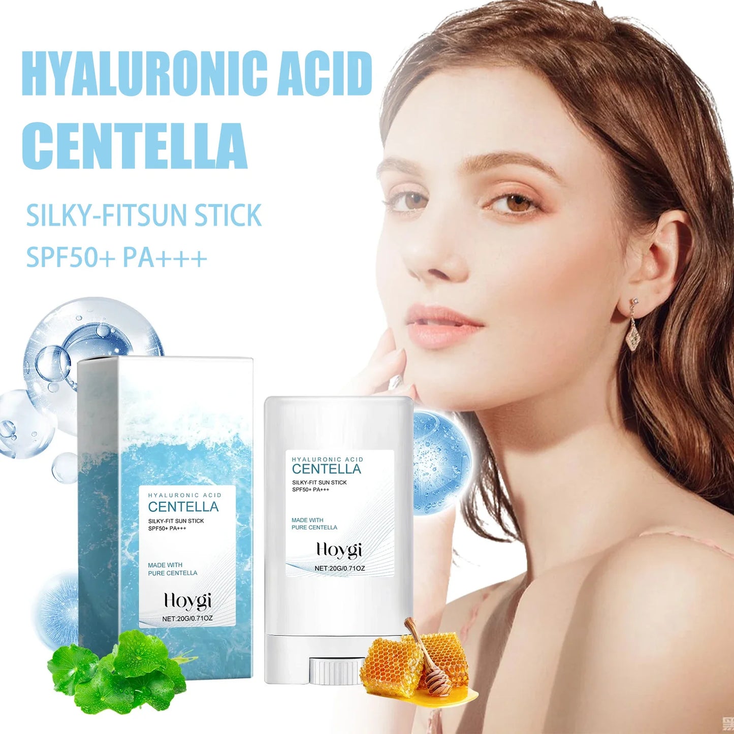 Bloqueador solar en barra de centella HoIYGI SPF50+