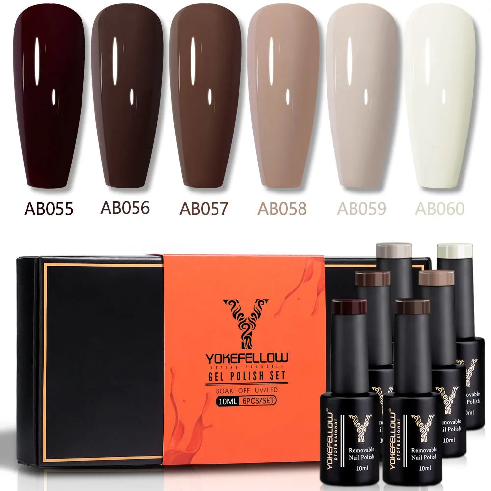 33 Sets de esmaltes en gel Yokefellow