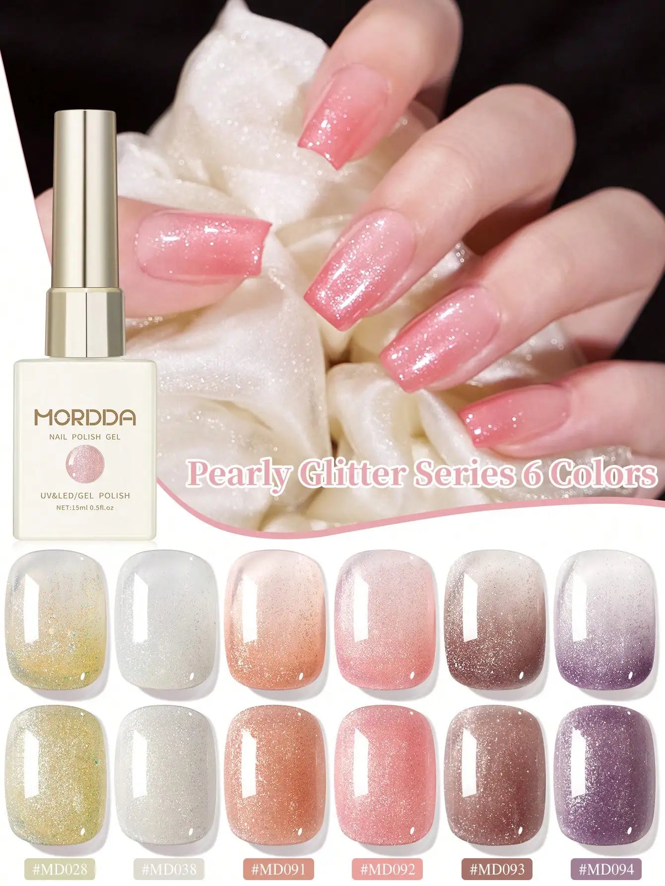 MORDDA esmalte en gel de secado UV