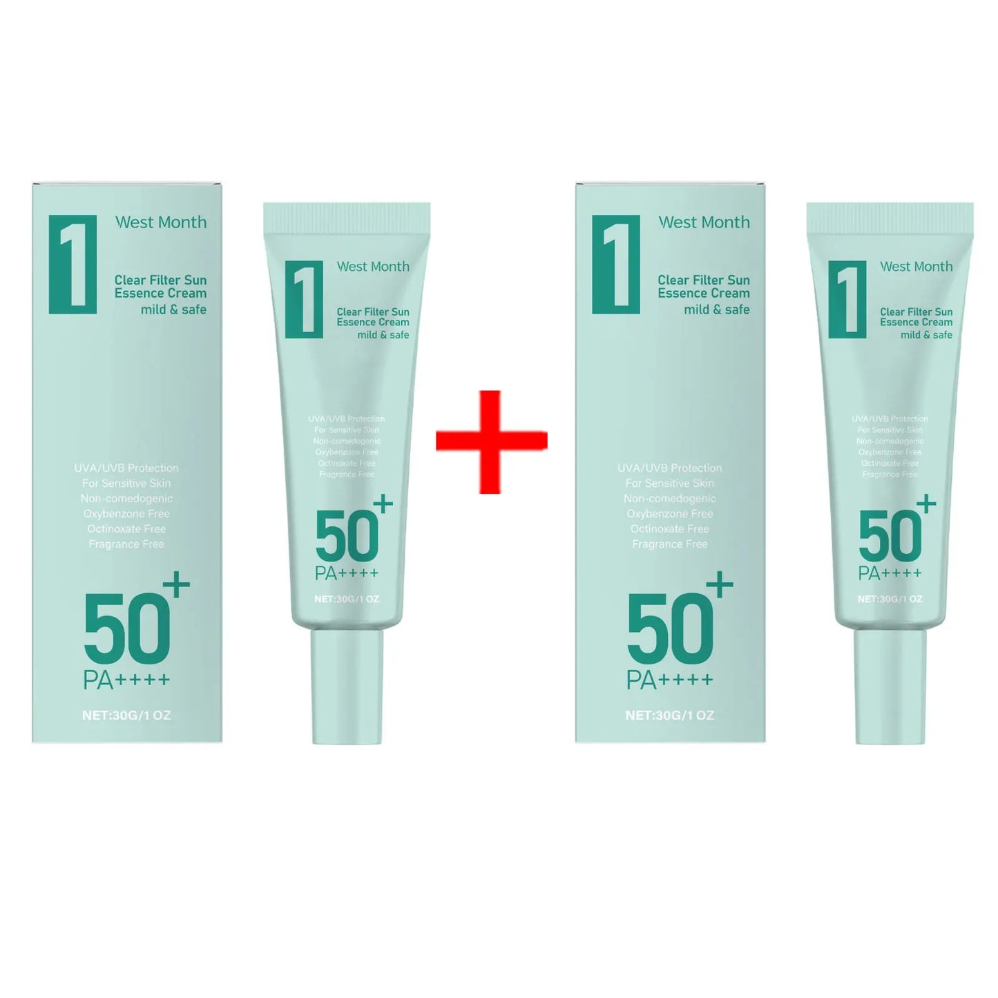 Crema solar SPF50+ west month