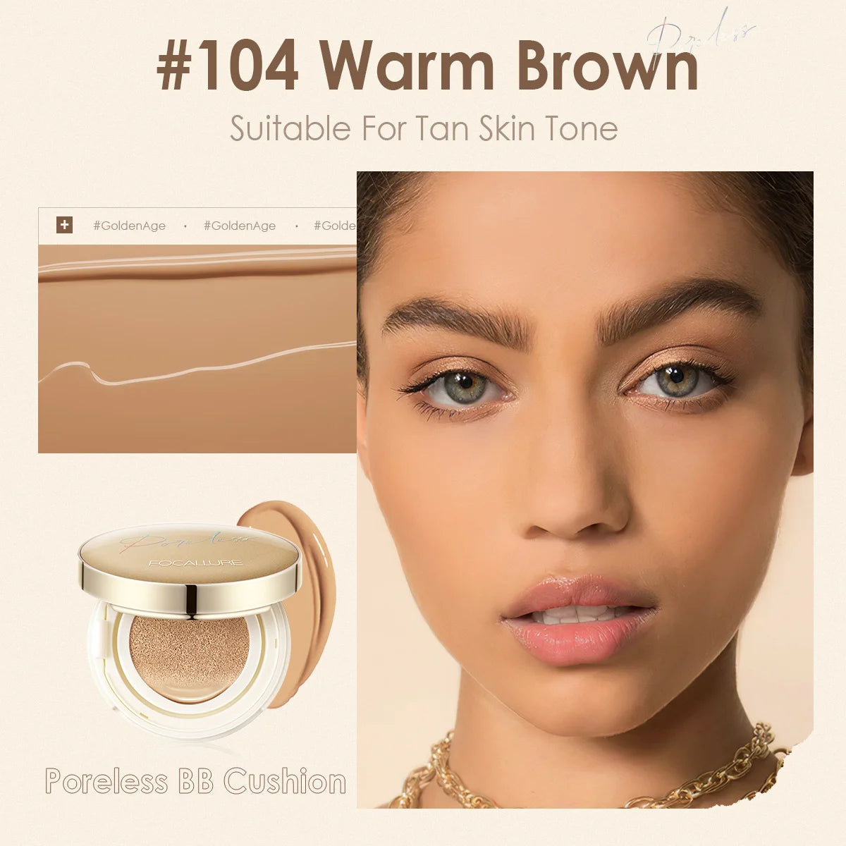 FOCALLURE Air Cushion BB & CC Cream.