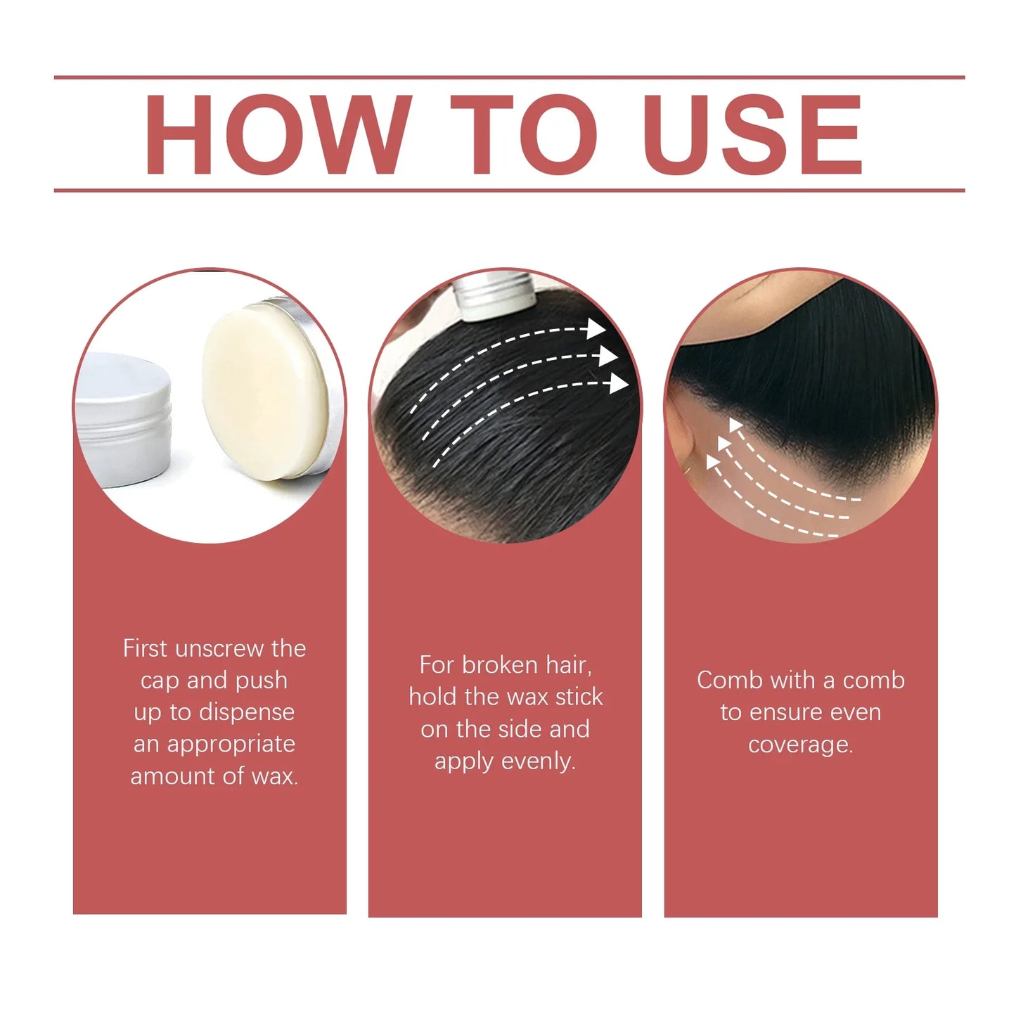 HOEGO Cera para fijar el cabello