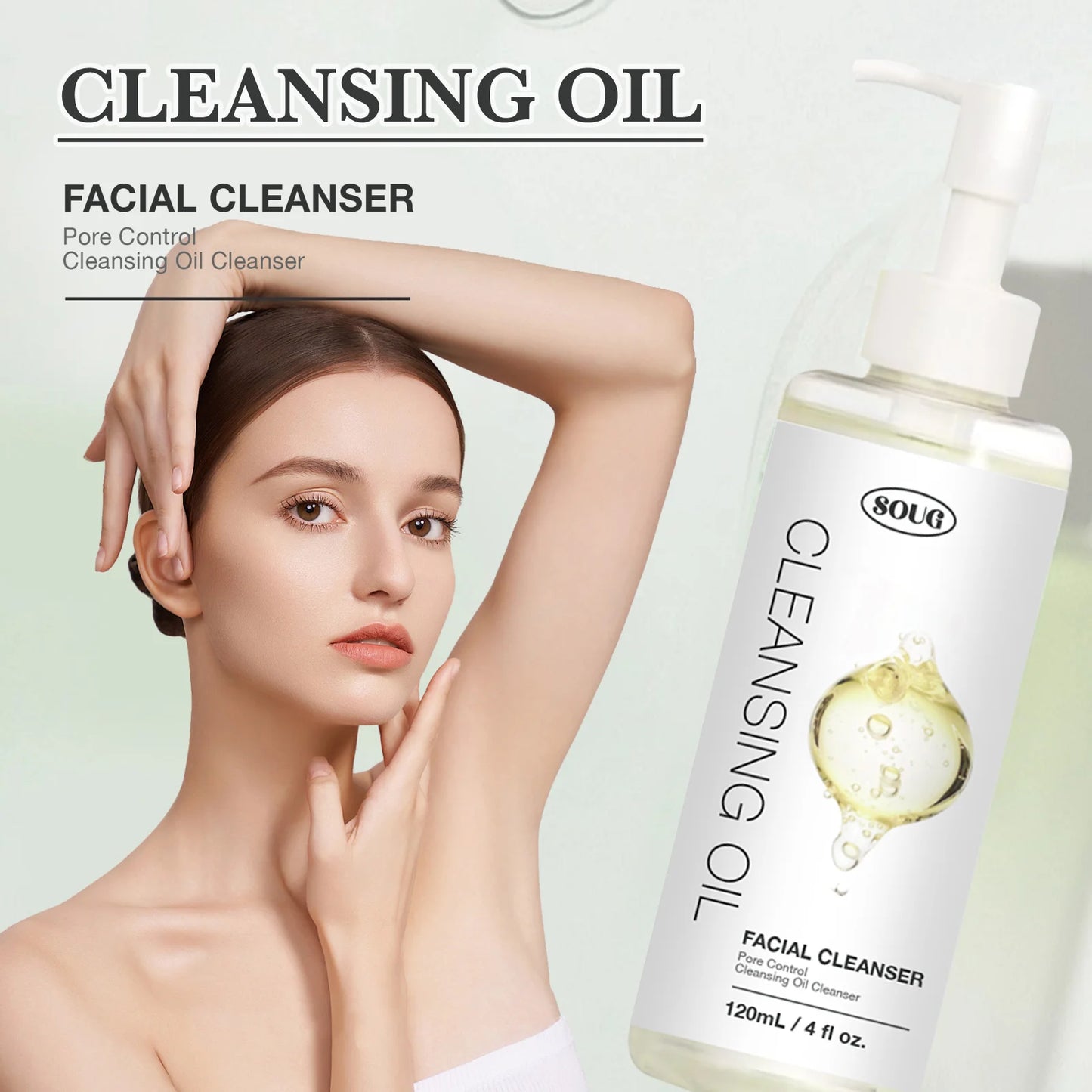 Aceite limpiador facial.