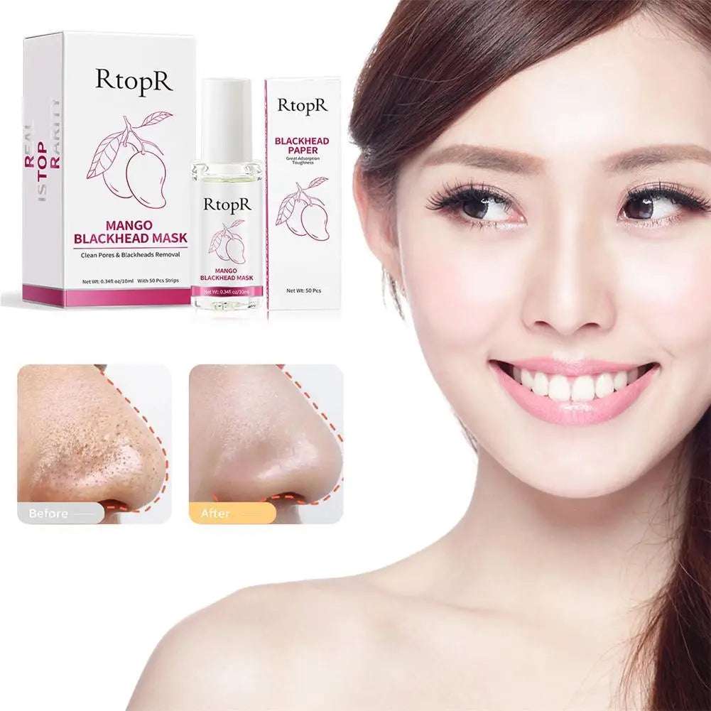 Mascarilla de mango para eliminar puntos negros.