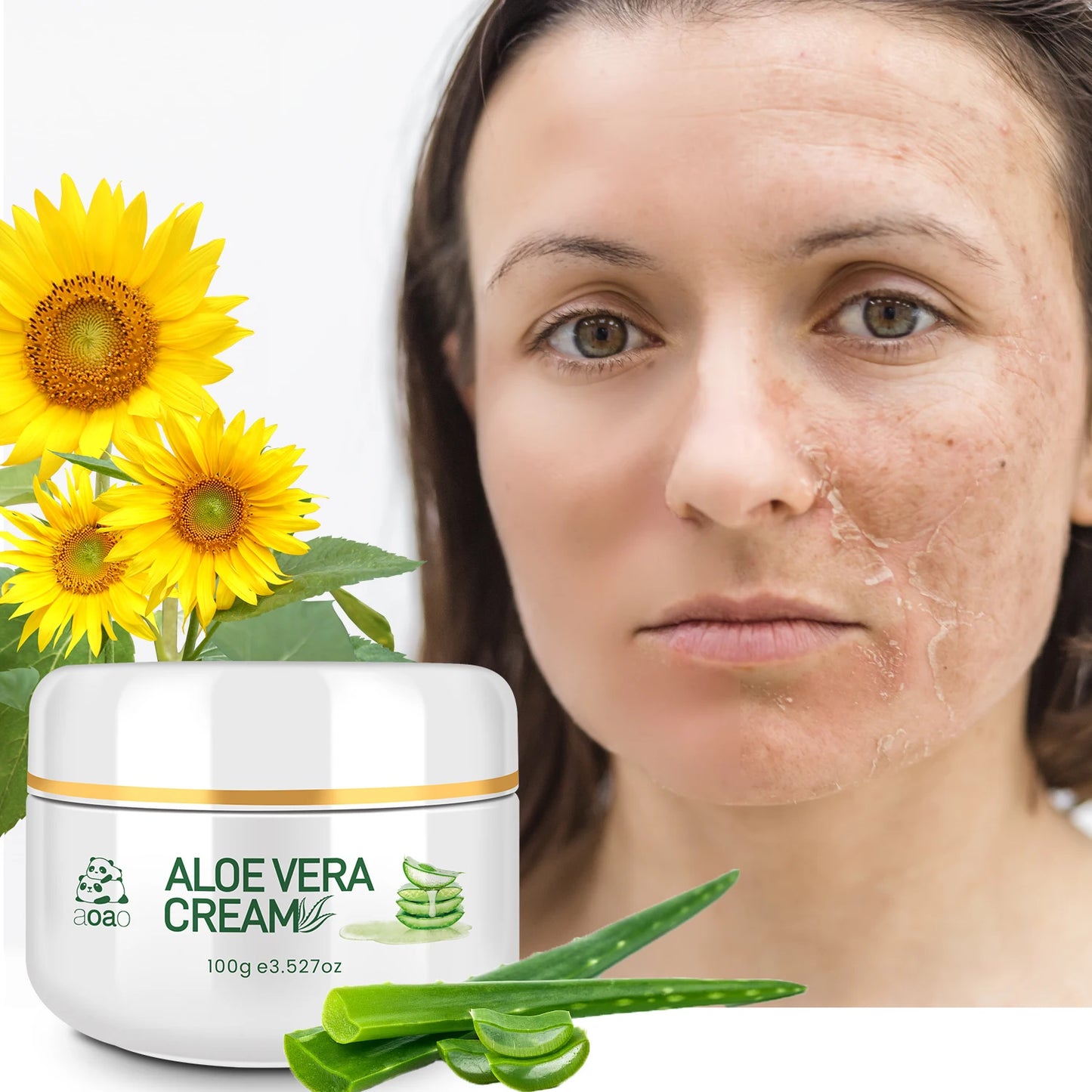 Crema de aloe vera AOAO