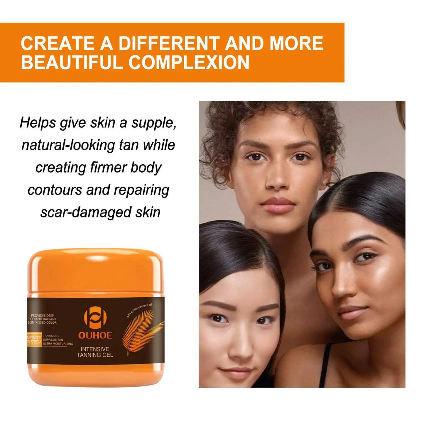 Gel autobronceador intencivo OUHOE