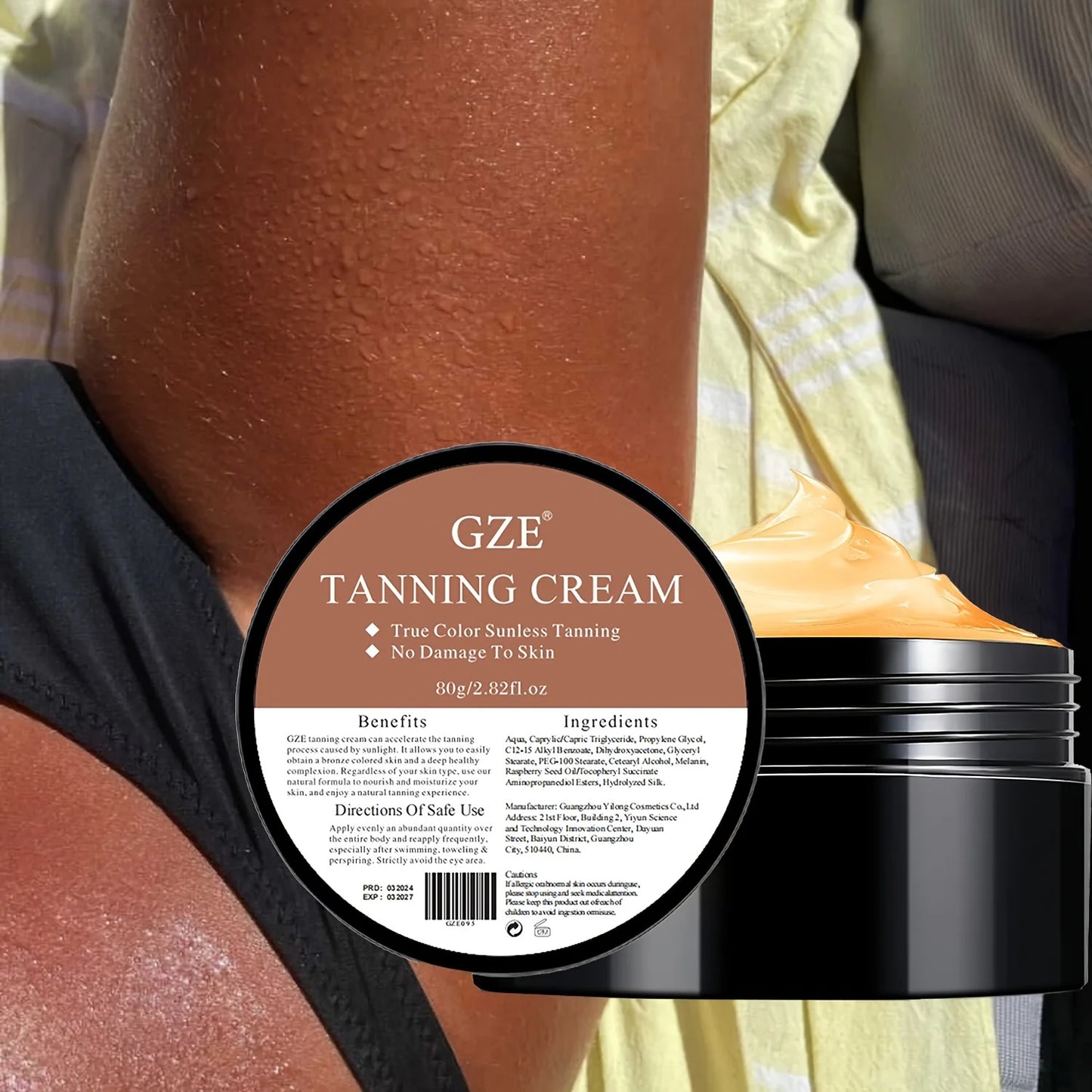 Crema autobronceadora GZE