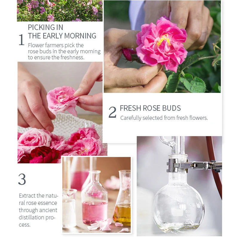 Tónico Facial Hidratante y Nutritivo, agua de rosas