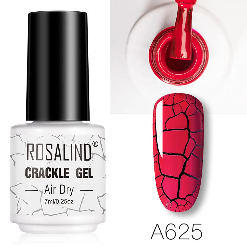 ROSALIND 12 Colores de esmaltes quebradizos de secado al aire