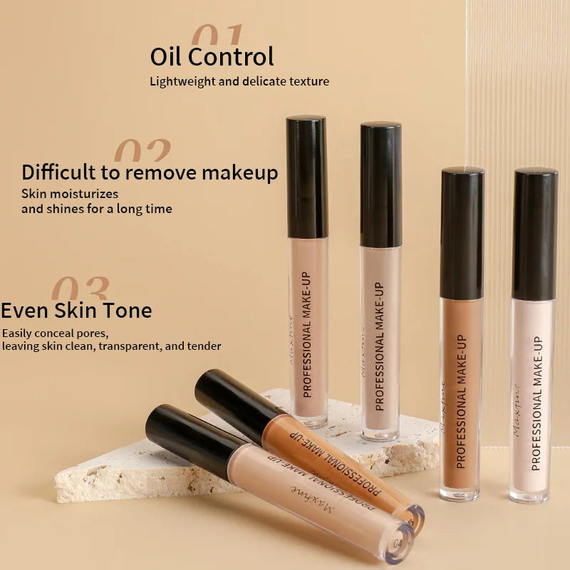 Corrector Líquido Mate – Alta Cobertura MAXFINE