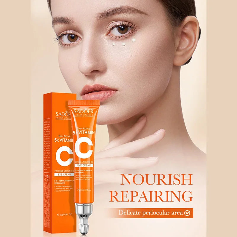 Crema Contorno de Ojos con Vitamina C, Eelhoe.