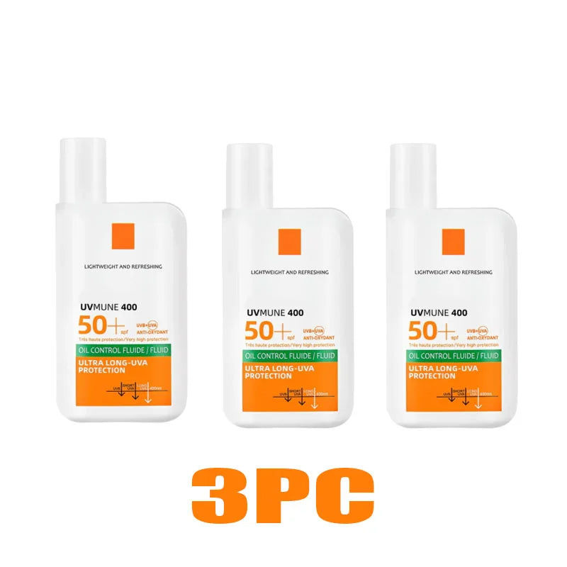 Crema de protección solar SPF 50+ innovación UVMUNE400 y antioxidante.