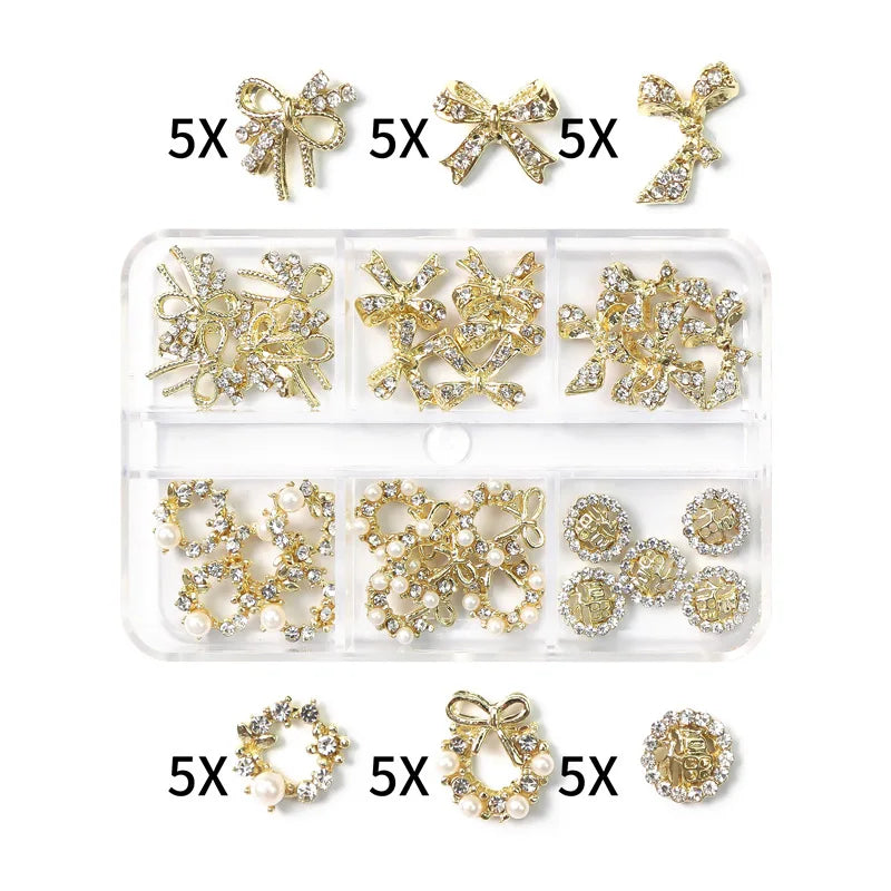 Piedras decorativas para uñas,