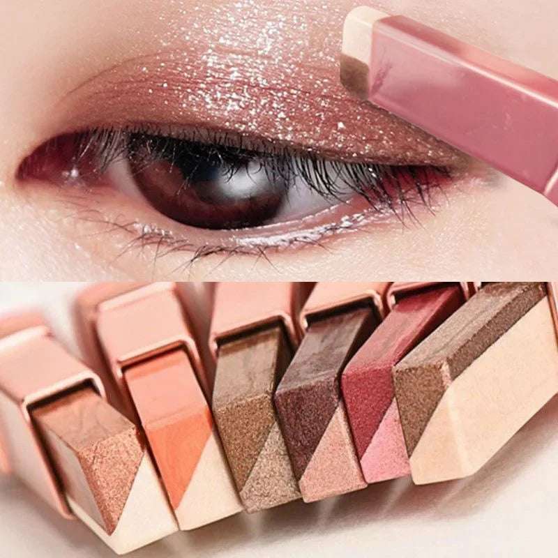 Lápiz de Sombra de Ojos LA MEI LA de Dos Colores.
