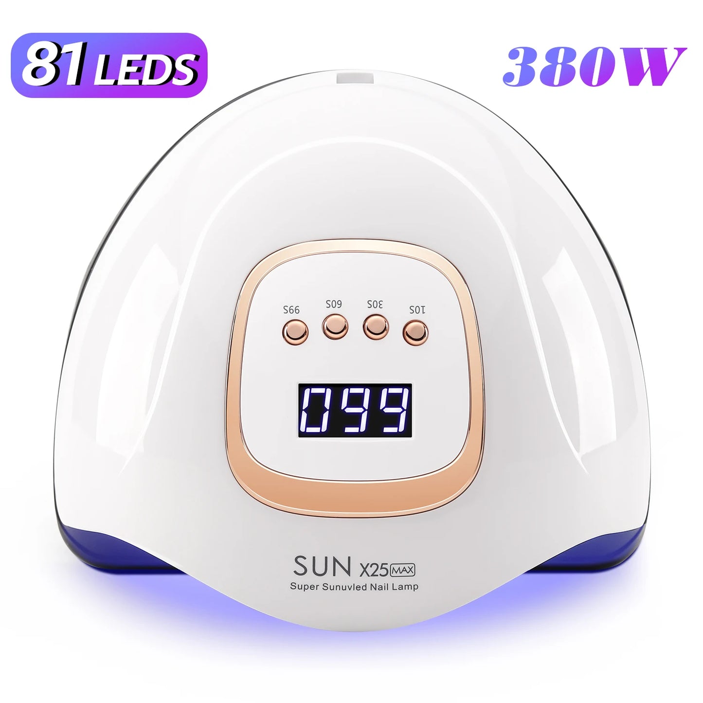 SUNX27 Lámpara de 380w uv/led para uñas dianabeauty