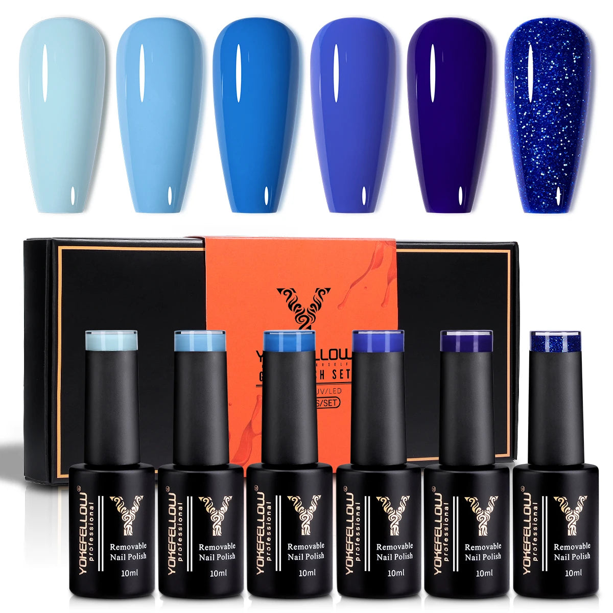 33 Sets de esmaltes en gel Yokefellow