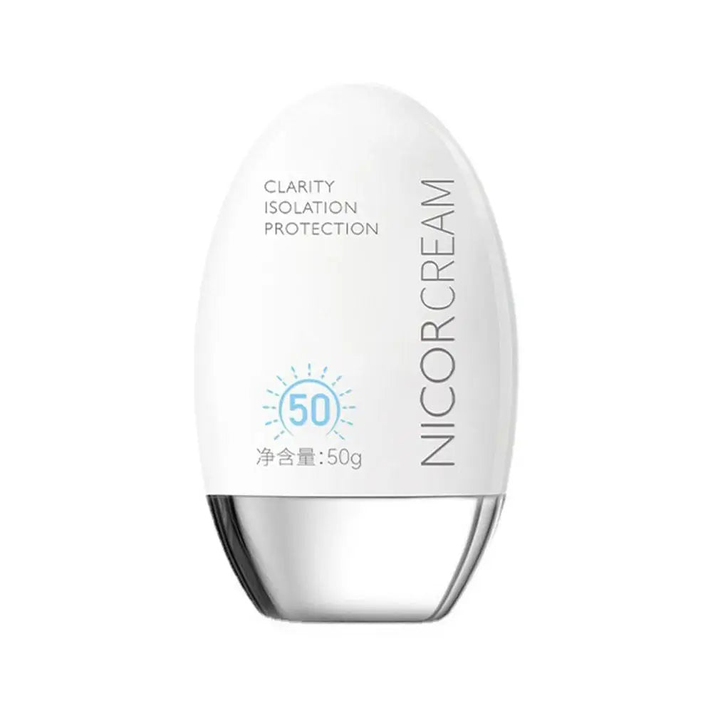 Crema solar 50 SPF protección solar ligera y eficaz.
