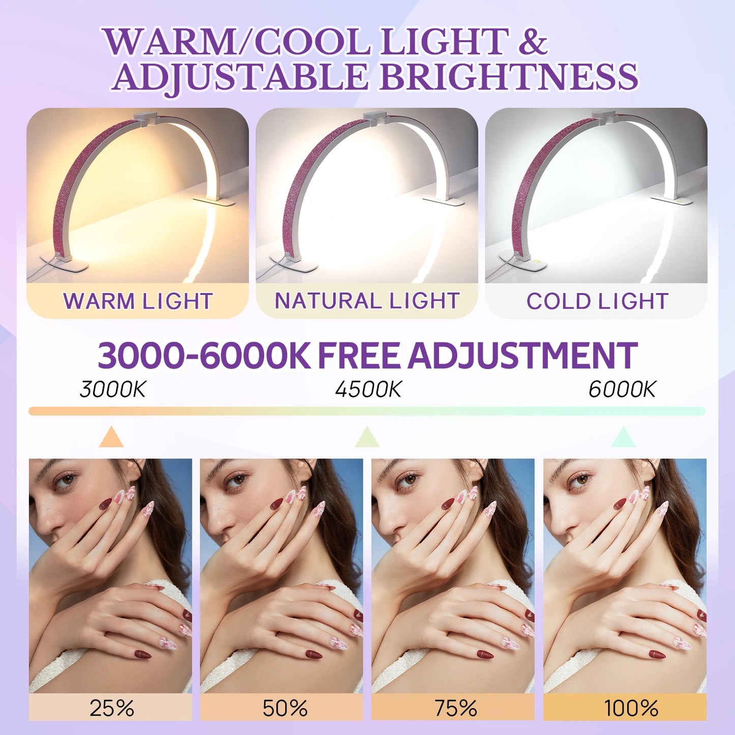 Lámpara led de 35w para manicure, dianabeauty